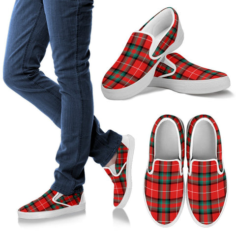 STUART OF BUTE TARTAN SLIP ONS