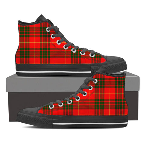 CAMERON MODERN TARTAN CANVAS SHOES