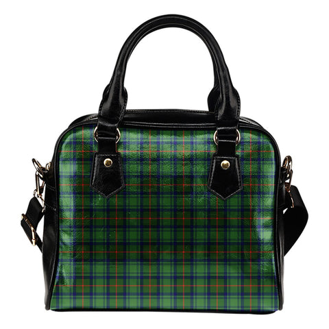 CRANSTON MODERN TARTAN SHOULDER HANDBAG