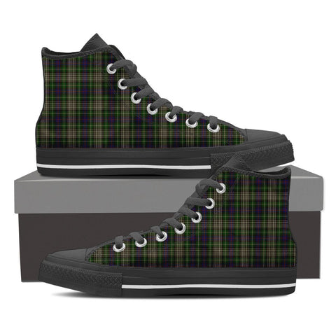 DAVIDSON TULLOCH DRESS TARTAN CANVAS SHOES