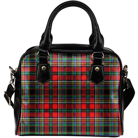 ANDERSON OF ARBRAKE TARTAN SHOULDER HANDBAG