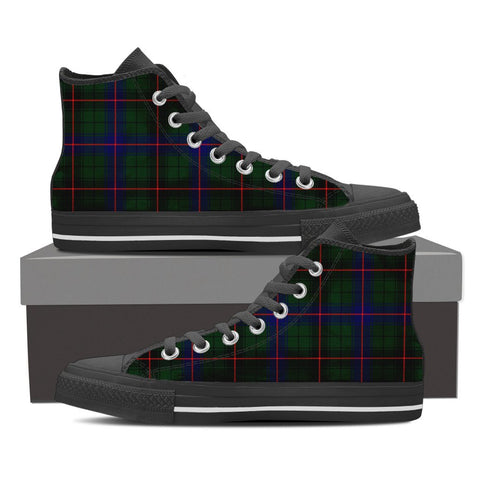 DAVIDSON MODERN TARTAN CANVAS SHOES