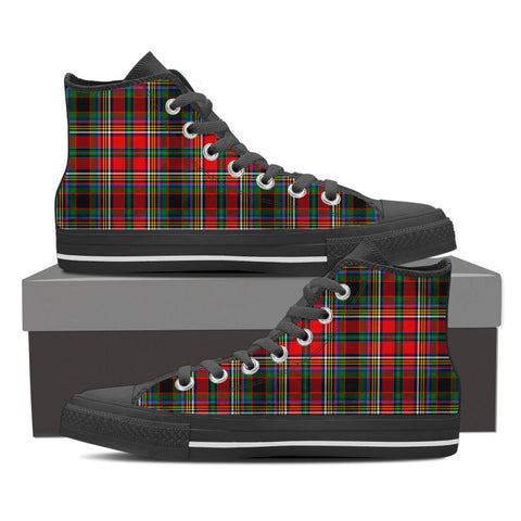 ANDERSON OF ARBRAKE TARTAN CANVAS SHOES