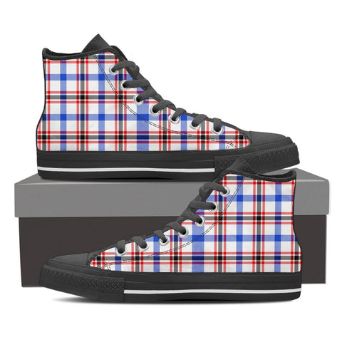 BOSWELL MODERN TARTAN CANVAS SHOES