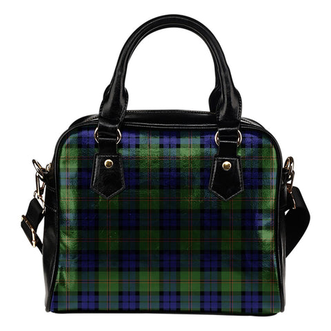 DUNDAS MODERN TARTAN SHOULDER HANDBAG