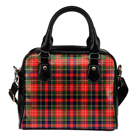 CHRISTIE TARTAN SHOULDER HANDBAG