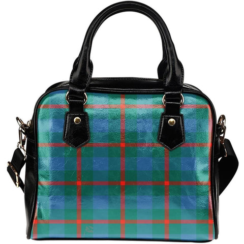 AGNEW ANCIENT TARTAN SHOULDER HANDBAG