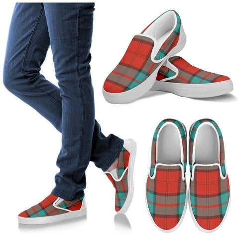 DUNBAR ANCIENT TARTAN SLIP ONS