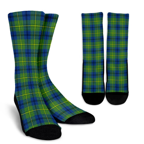 JOHNSTON ANCIENT TARTAN CREW SOCKS