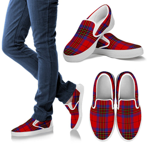 LESLIE MODERN TARTAN SLIP ONS