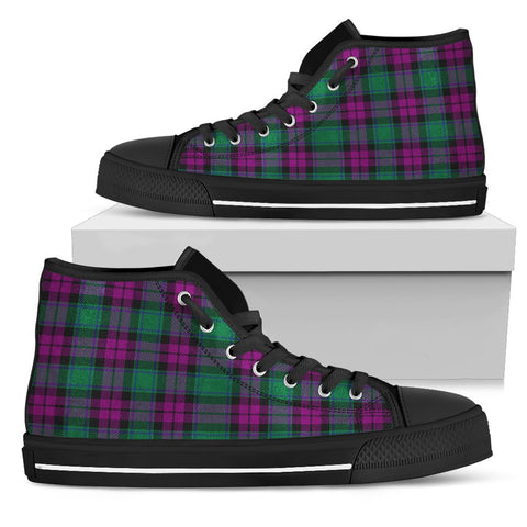 MACARTHUR - MILTON TARTAN CANVAS SHOES