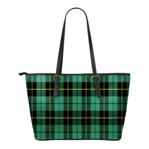 WALLACE HUNTING ANCIENT SMALL LEATHER TOTE
