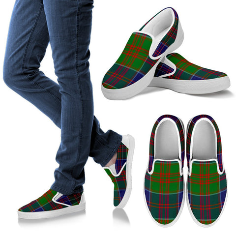 STEWART OF APPIN HUNTING MODERN TARTAN SLIP ONS
