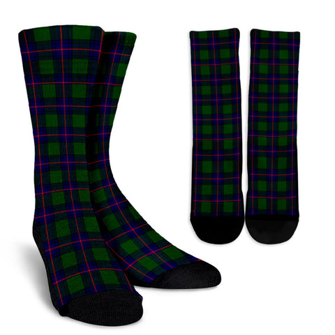 SHAW MODERN TARTAN CREW SOCKS