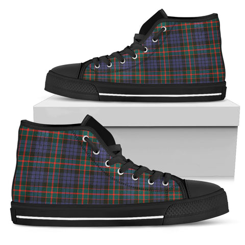 FLETCHER OF DUNANS TARTAN CANVAS SHOES