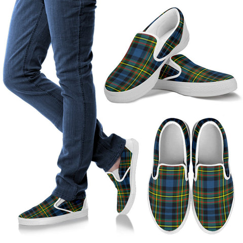 MACLELLAN MODERN TARTAN SLIP ONS