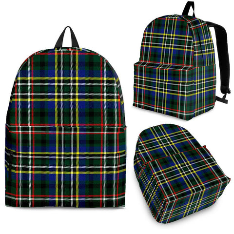 SCOTT GREEN MODERN TARTAN BACKPACK