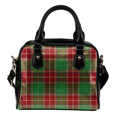 BAXTER MODERN TARTAN SHOULDER HANDBAG