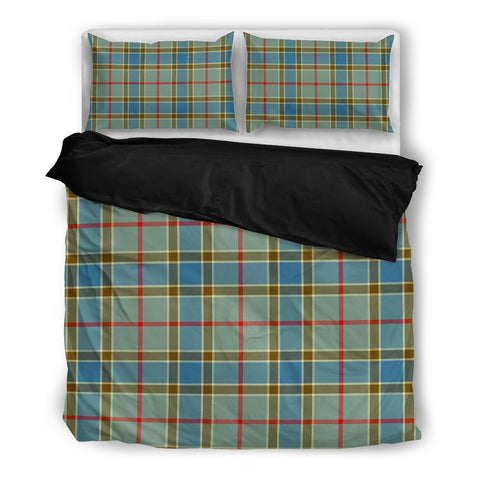 BALFOUR BLUE TARTAN BEDDING SET