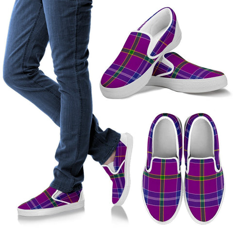 JACKSON TARTAN SLIP ONS