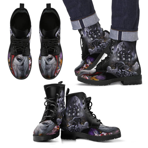 HALLOWEEN 01 LEATHER BOOTS
