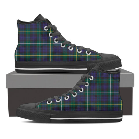 CAMPBELL ARGYLL MODERN TARTAN CANVAS SHOES