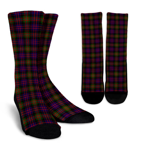 MACDONNELL OF GLENGARRY MODERN TARTAN CREW SOCKS