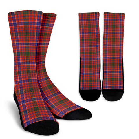 MACRAE ANCIENT TARTAN CREW SOCKS