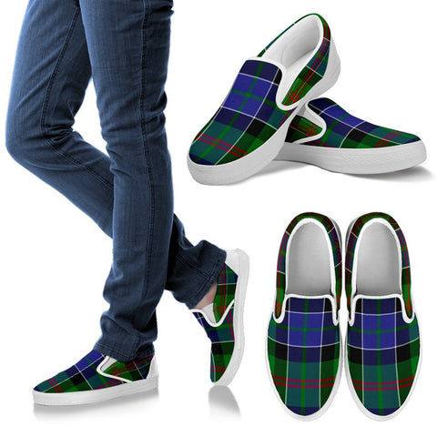 PATERSON TARTAN SLIP ONS