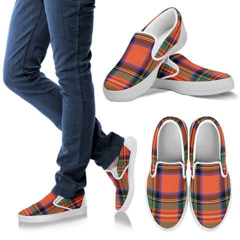 STEWART ROYAL ANCIENT TARTAN SLIP ONS