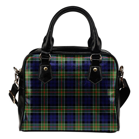 COLQUHOUN MODERN TARTAN SHOULDER HANDBAG