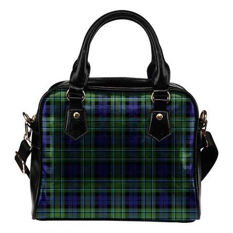 MACCALLUM MODERN TARTAN SHOULDER HANDBAG