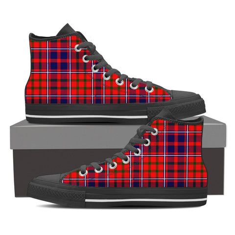 CAMERON OF LOCHIEL MODERN TARTAN CANVAS SHOES