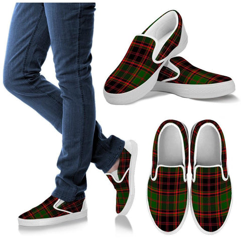 BUCHAN MODERN TARTAN SLIP ONS