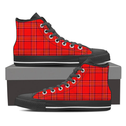 BRUNETT MODERN TARTAN CANVAS SHOES