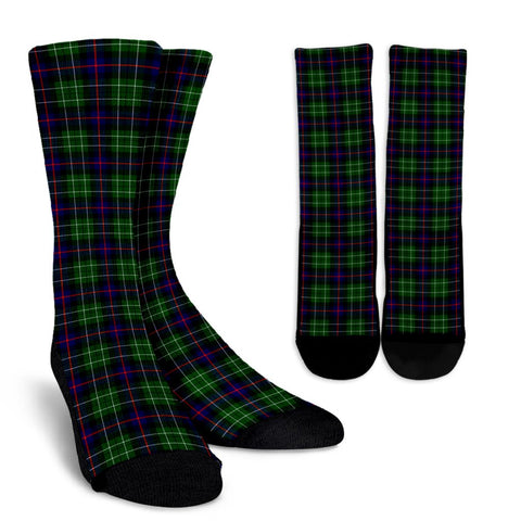 LESLIE HUNTING TARTAN CREW SOCKS