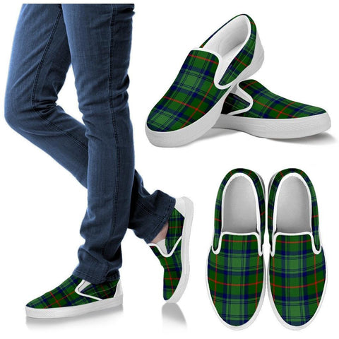 CRANSTON MODERN TARTAN SLIP ONS