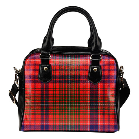 LUMSDEN MODERN TARTAN SHOULDER HANDBAG