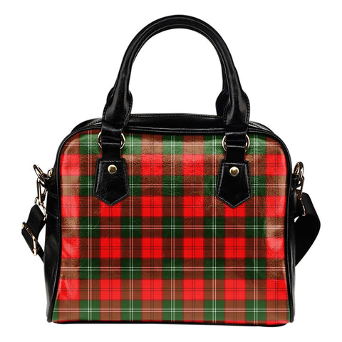 LENNOX MODERN TARTAN SHOULDER HANDBAG