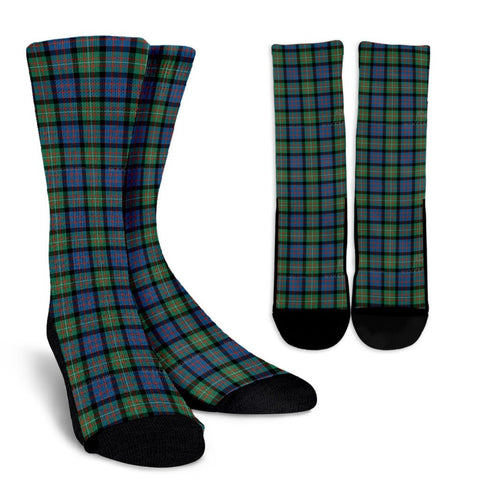 MACDONNELL OF GLENGARRY ANCIENT TARTAN CREW SOCKS