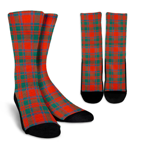 MACINTOSH CLAN ANCIENT TARTAN CREW SOCKS