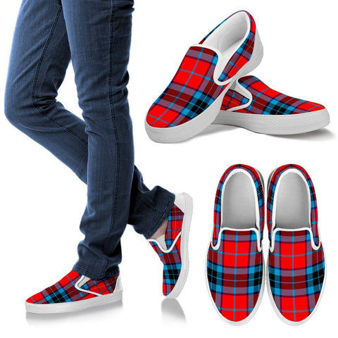 MACTAVISH MODERN TARTAN SLIP ONS