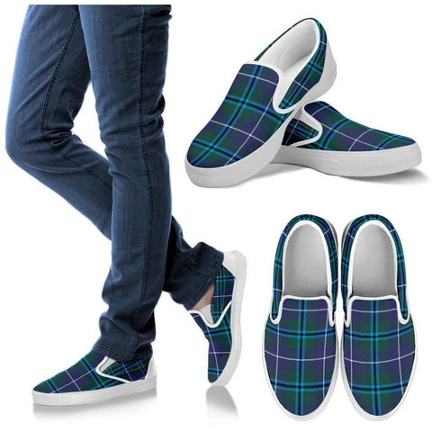 DOUGLAS MODERN TARTAN SLIP ONS