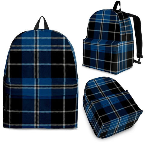 Clergy Blue Tartan Backpack