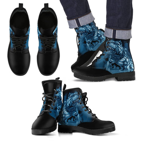 PITBULL 06 LEATHER BOOTS