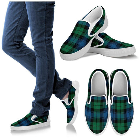 BLACKWATCH ANCIENT TARTAN SLIP ONS