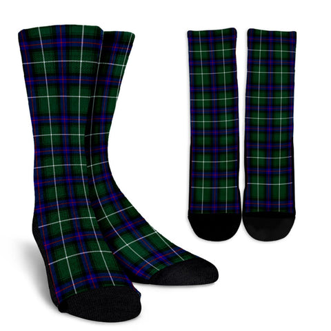 MACDONALD OF THE ISLES HUNGTING MODERN TARTAN CREW SOCKS