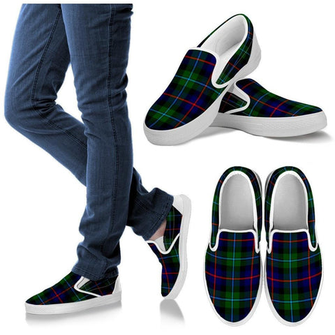 CAMPBEL OF CAWDOR MODERN TARTAN SLIP ONS