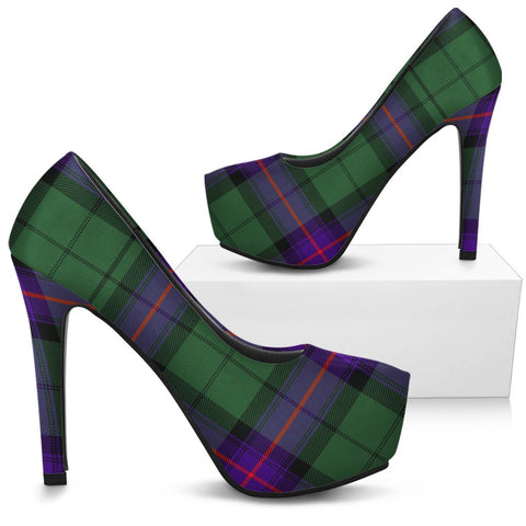 ARMSTRONG MODERN TARTAN HEELS