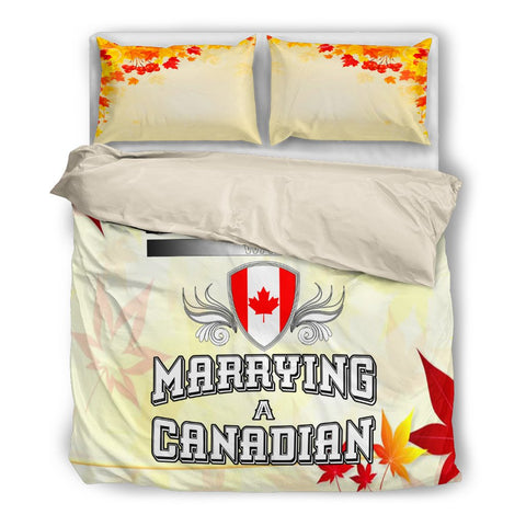 MARRYING A CANADIAN BEDDING SET V5